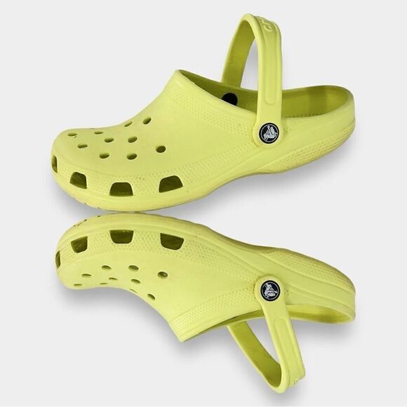 CROCS Classic Clog Pale Banana Yellow Unisex Men's 7 Women's 9 - Picture 5 of 11